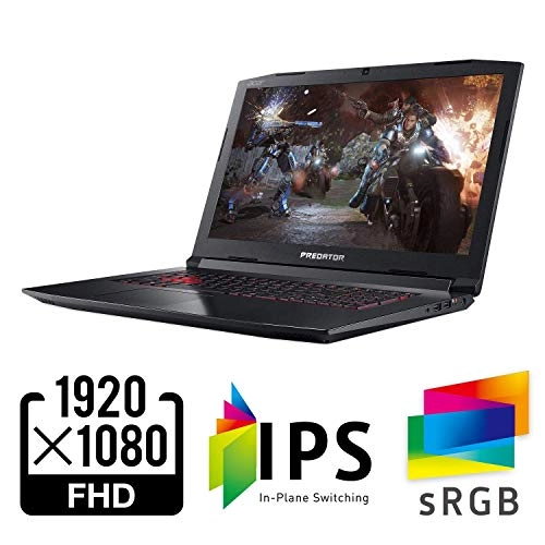 Predator Helios 300 PH317-52-77A4 - 17.3'' Core i7-8750H 16GB DDR4 256GB SSD 1000GB HDD