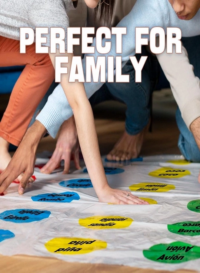 Spanish Twister - Sight Word Learning Game Family Board Game