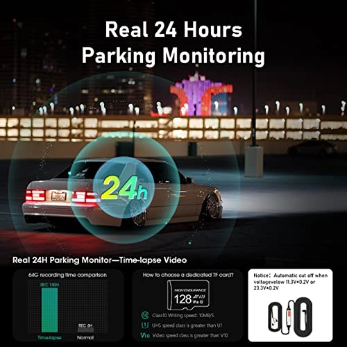 Mirror Dash Cam - 4K 30FPS