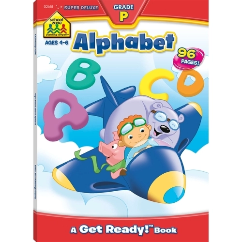 School Zone Alphabet Super Deluxe Workbook