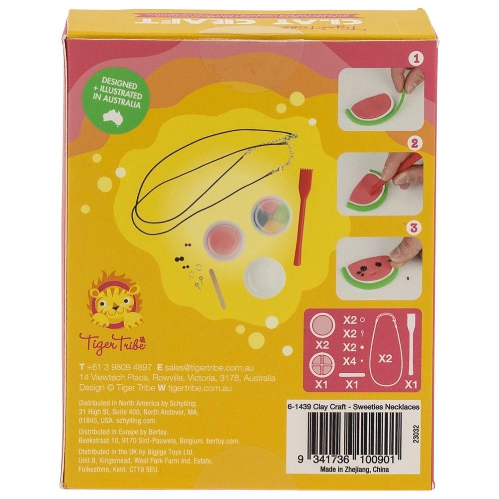 Sweeties Necklaces - Clay Craft 5+ years