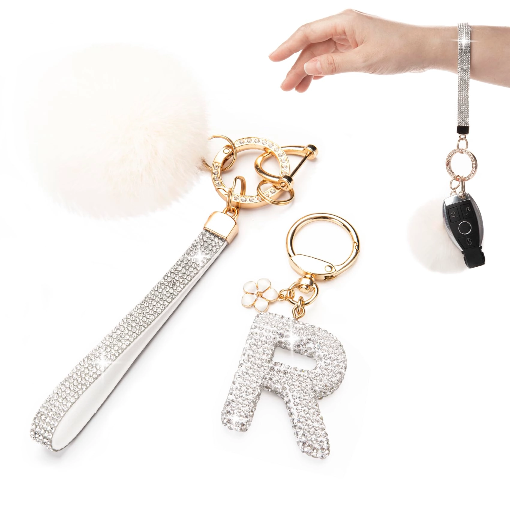 Initial Keychain - Letter