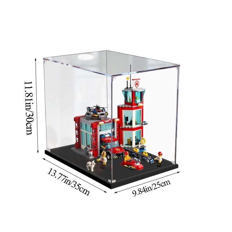 Acrylic Display Case for LEGO City 60215