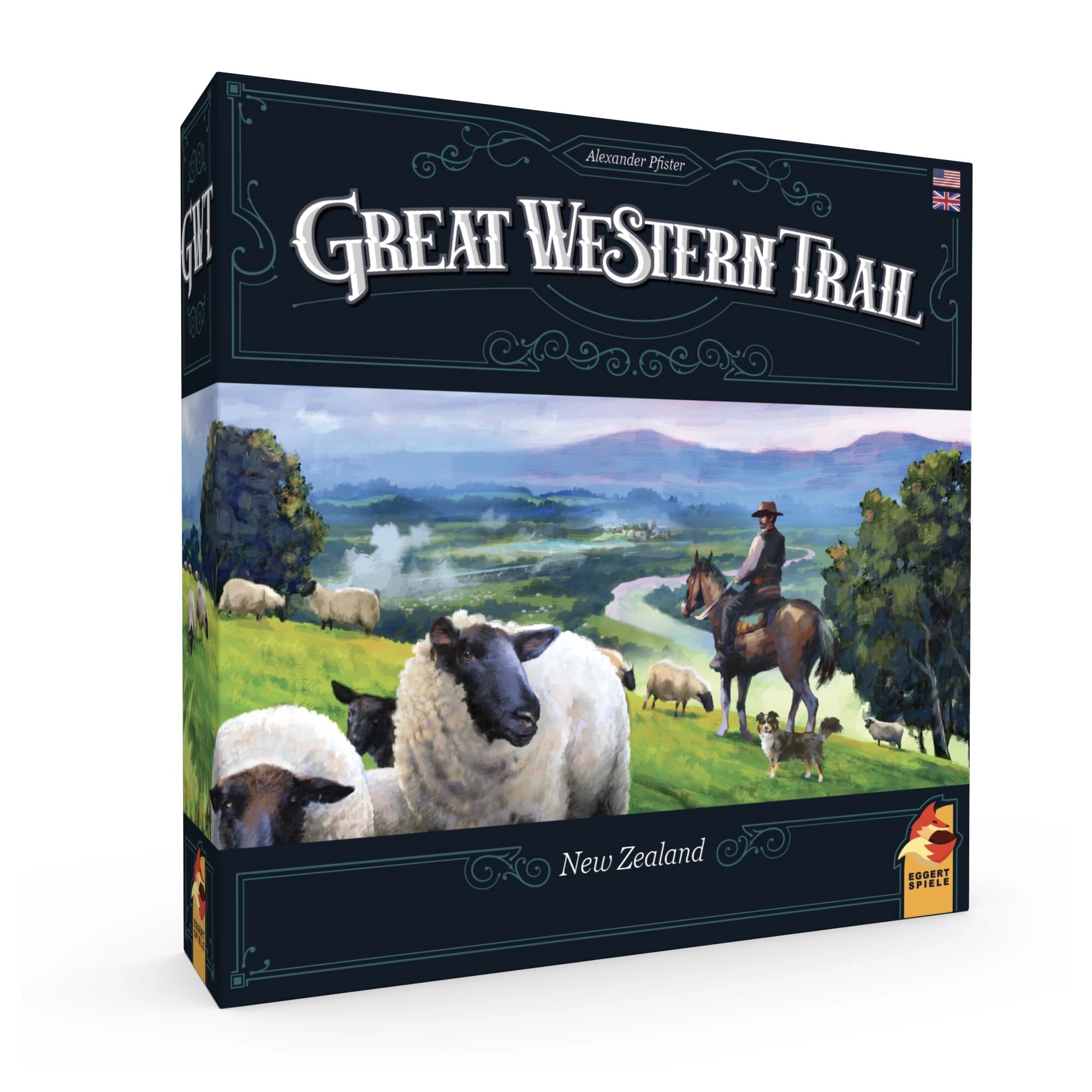 Eggertspiele Great Western Trail New Zealand: 2nd Edition