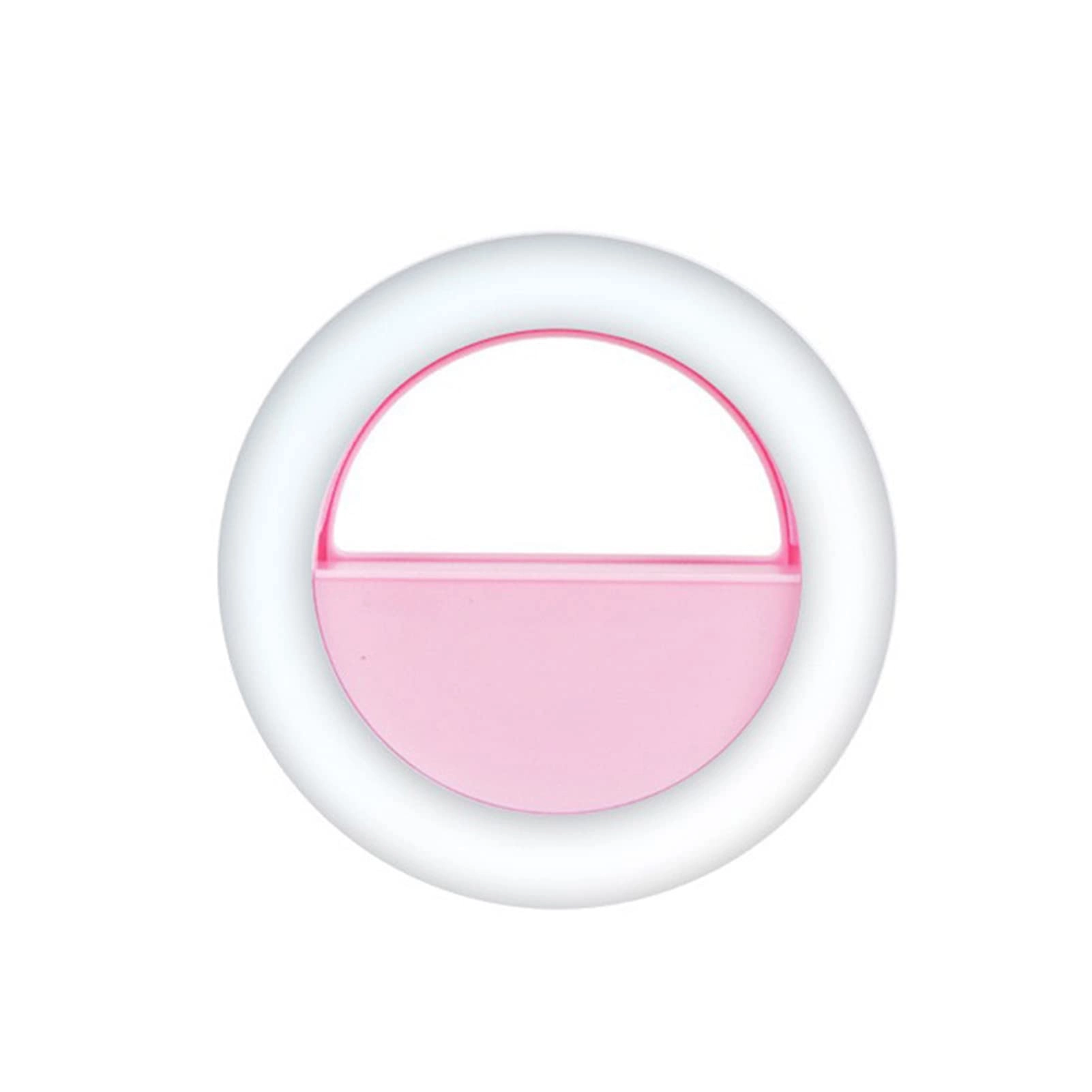 Fawoonu Mini Clip-on Smartphone Selfie Ring Light