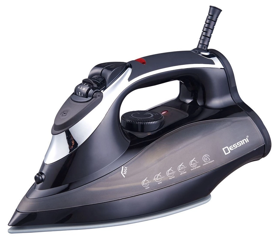 DESSINI SI8008 - Ceramic Steam Iron 350ml 2200W