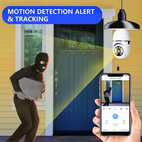 Light Bulb Security Camera 1080p