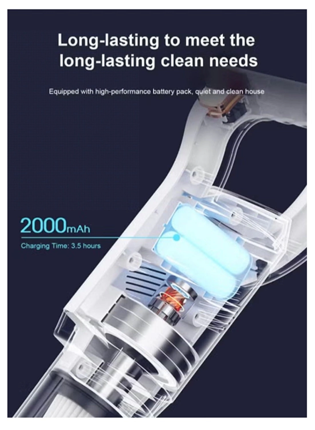 Handheld Wireless Vacuum Cleaner