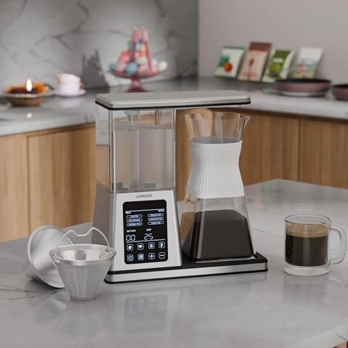 Crystal Brew - Drip Tea & Drip Coffee Smart Digital Control Keep-Warm