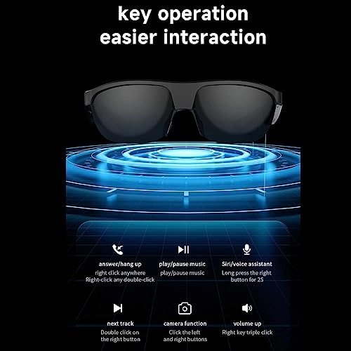 Smart Glasses - Wireless Bluetooth IP5 Waterproof Bone Conduction
