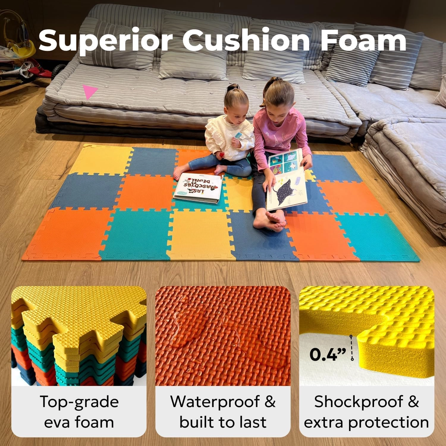 Baby Play Mat - Neutral 6-12 months