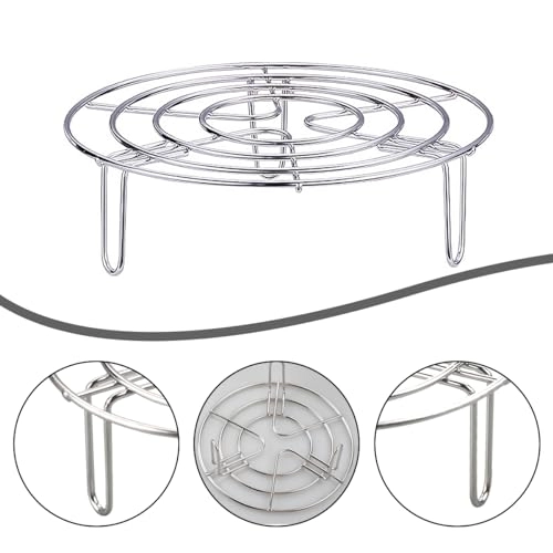 Round Air Fryer Rack - stainless_steel