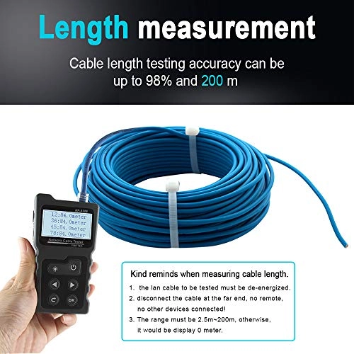 Network Cable Tester - RJ45 Measure Length