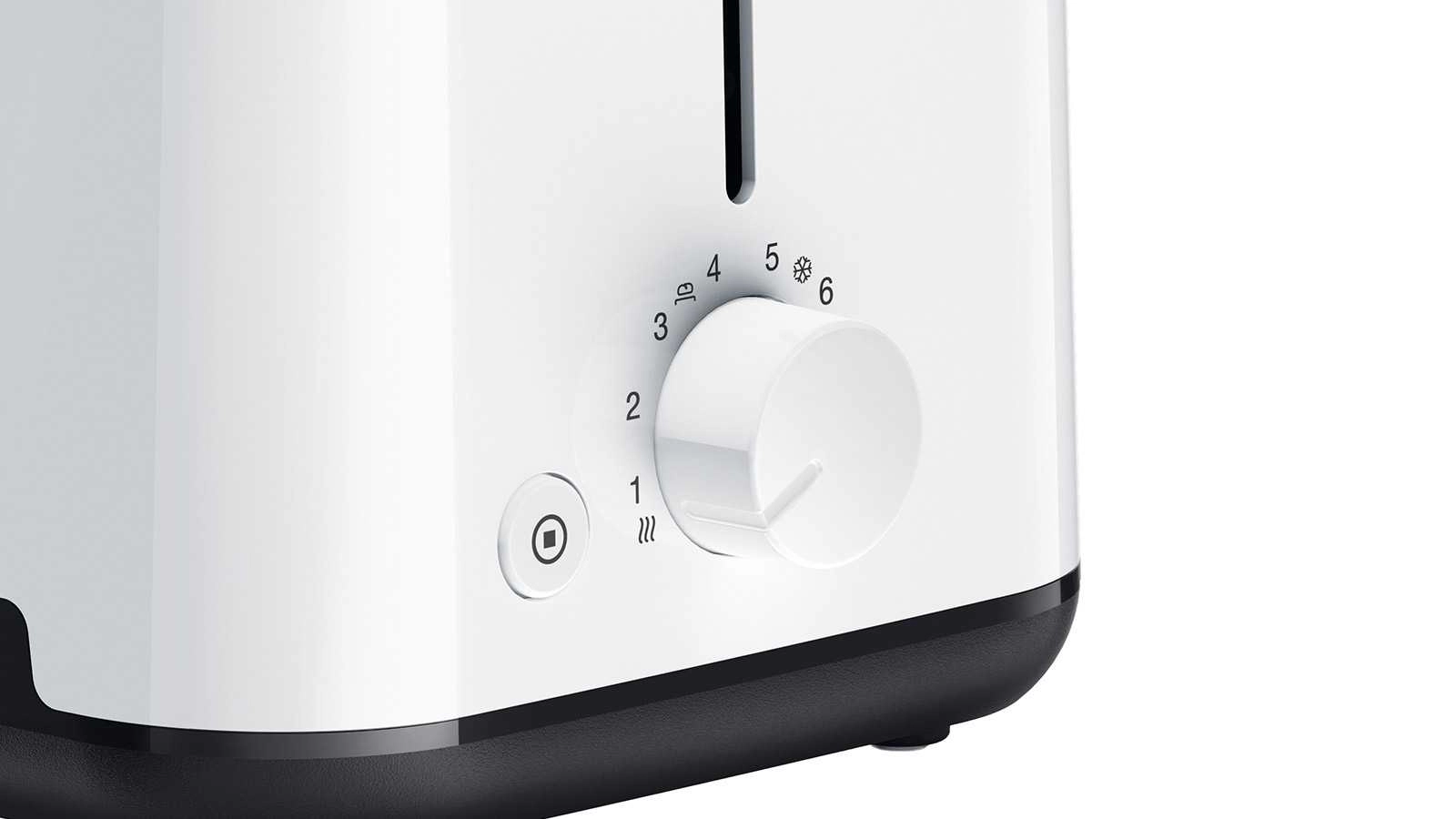 HT1010WH - Bread Toaster White 900 Watts