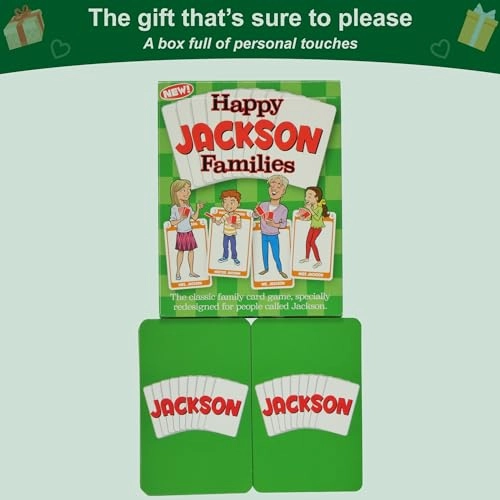Happy Families: Personalised for Families Named Jackson