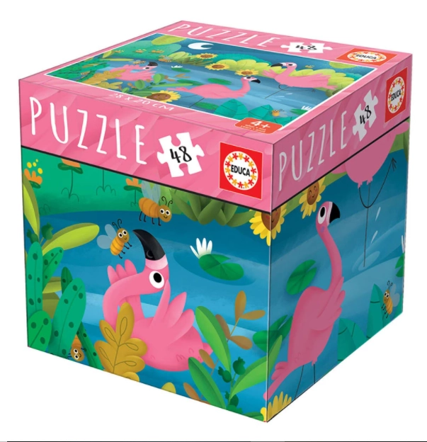 Educa Flamingos Puzzle (FGI-18073) - 48 pcs