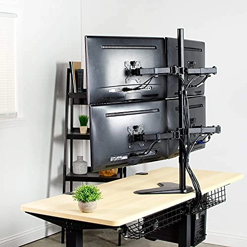 Four Monitor Stand - 4 32" 100x100,75x75