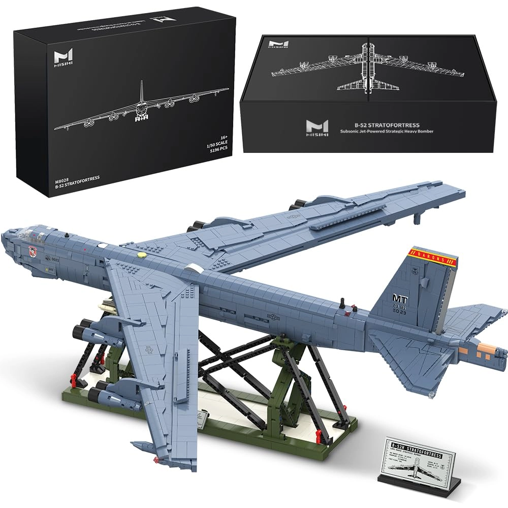Shenzhen Changqin Industrial Co., Ltd. B-52H Stratofortress Bomber (M8028) - 1:50 Large display model