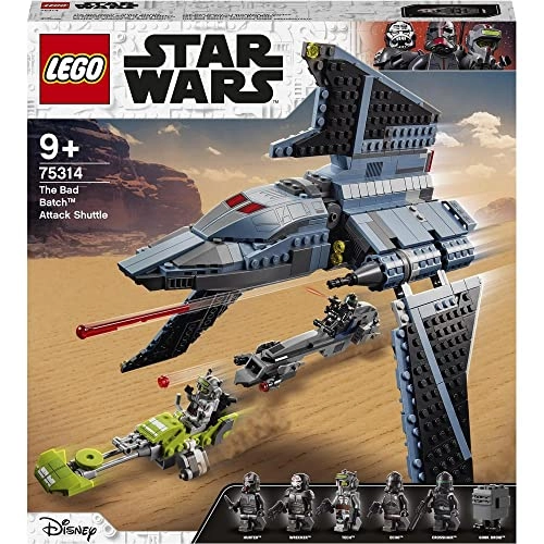 Star Wars Attack Shuttle (75314) - The Bad Batch 5 Minifigures