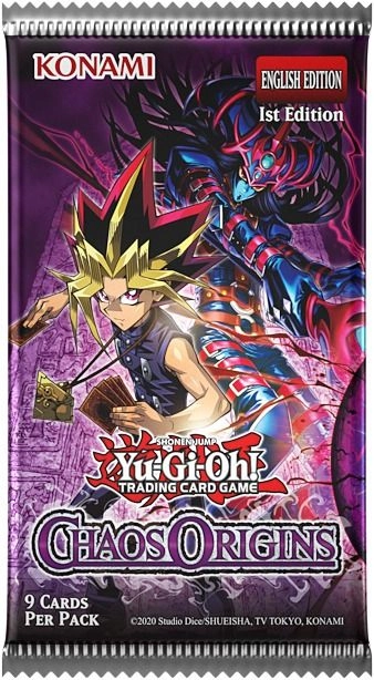 Konami Yu-Gi-Oh! Chaos Origins Booster Pack - 9pcs