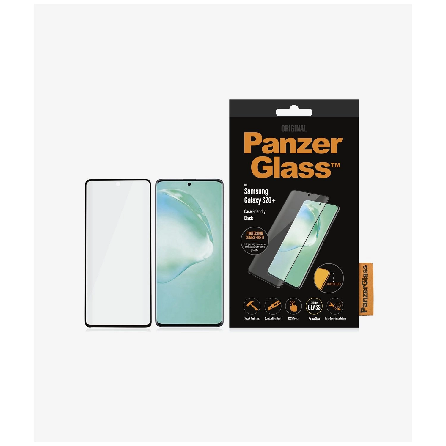 Clear Full Coverage Screen Protector for Samsung Galaxy S20 Plus