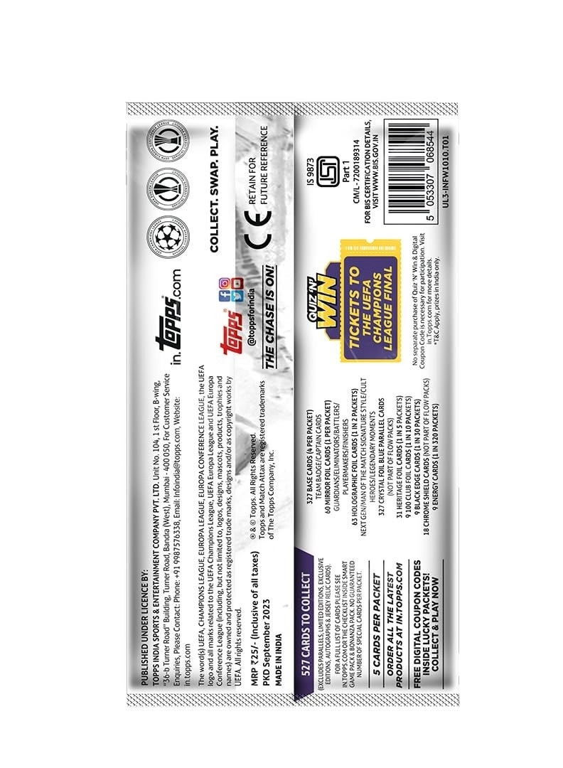 UEFA Champions League Match Attax 23/24 - 40pcs