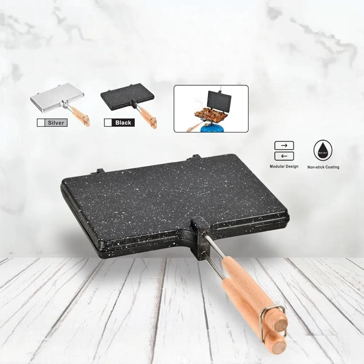 Double Sided Non-Stick Grill Pan