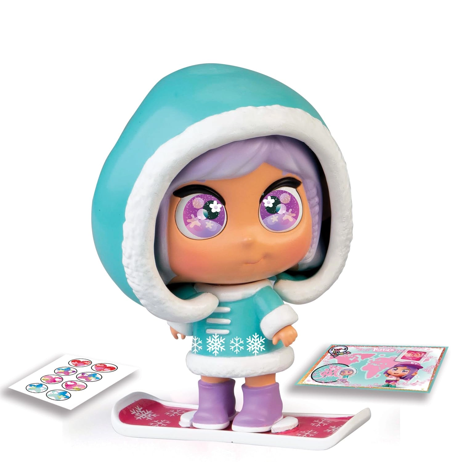 Flair Leisure Products Emma Doll - 10cm articulated Emoji-eyes Ages 3+