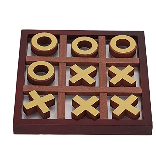 XO Toe Game Wooden Puzzle (ZAICOLERhfv7ly8jdg)