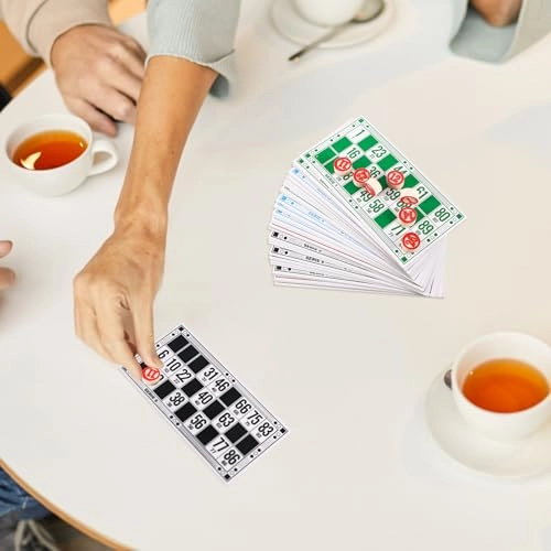 Russian Lotto - Over 3 Years 48 unique bingo cards 90 wooden playing pieces