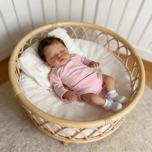 Reborn Baby Doll - 19-inch Cloth body Sleeping Ages 3+