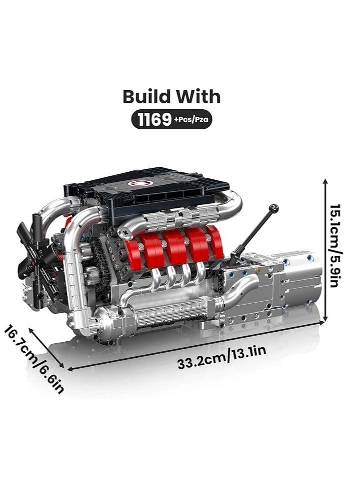 Supercar V8 Engine Transmission Kit (10203)