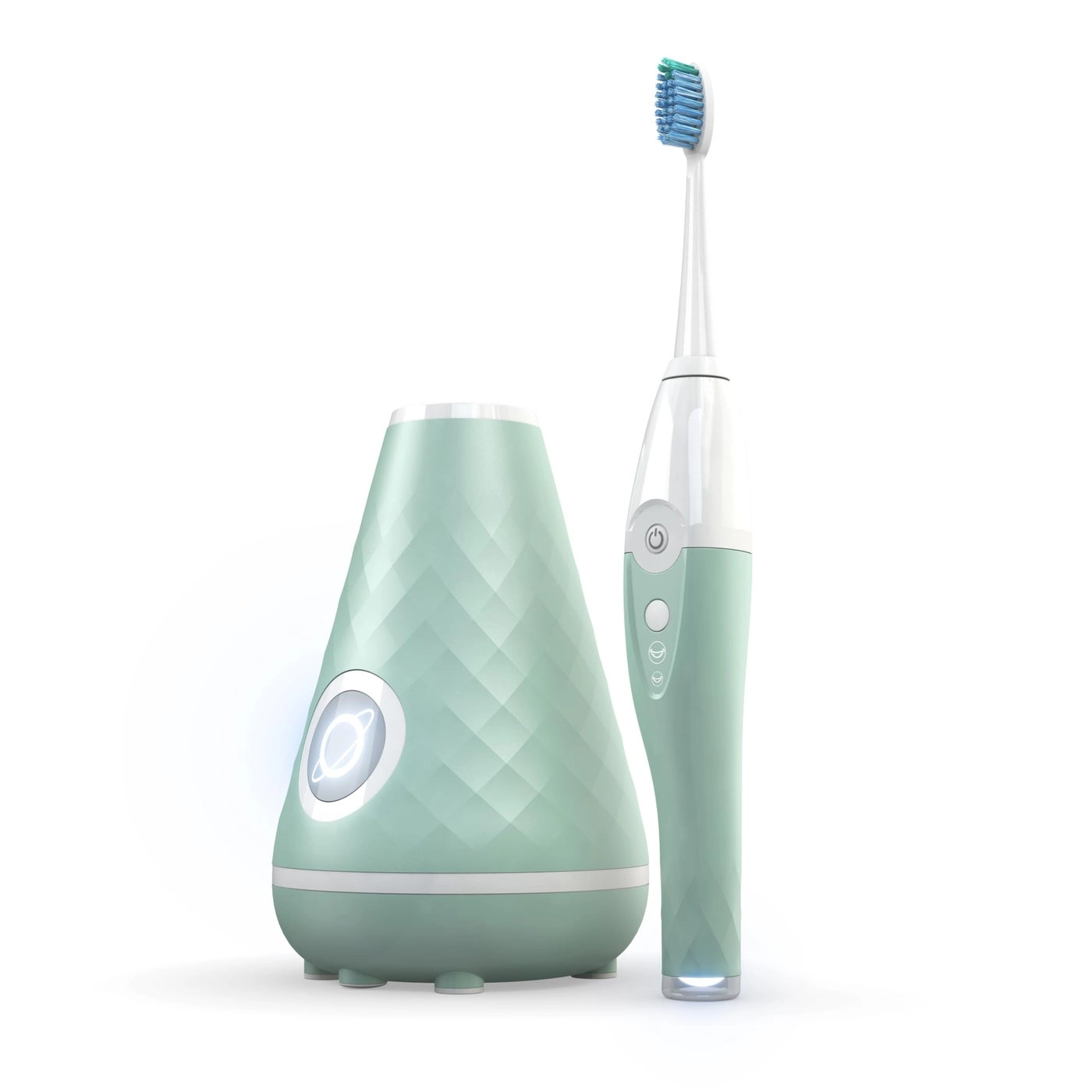 tao clean UV Sanitizing Sonic Toothbrush - Dual Speed Seaglass Green