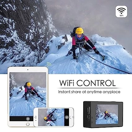 4K Action Camera - 4K 30FPS