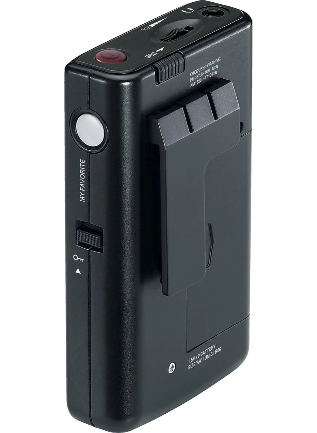 DT-200X - AM/FM Synthesized Pocket Radio