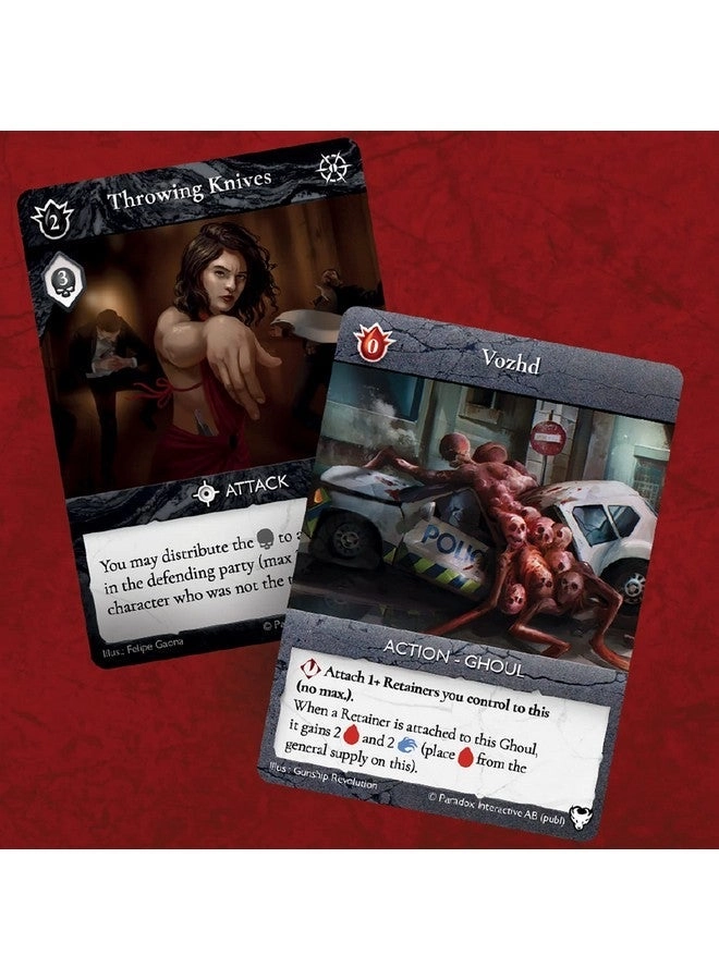 Vampire: The Masquerade Rivals: The Dragon & The Rogue Expansion - Expandable Card Game
