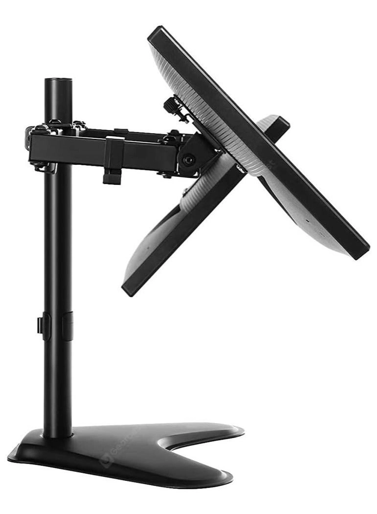 Vertical Dual Monitor Stand - two 32 in VESA 75x75/100x100
