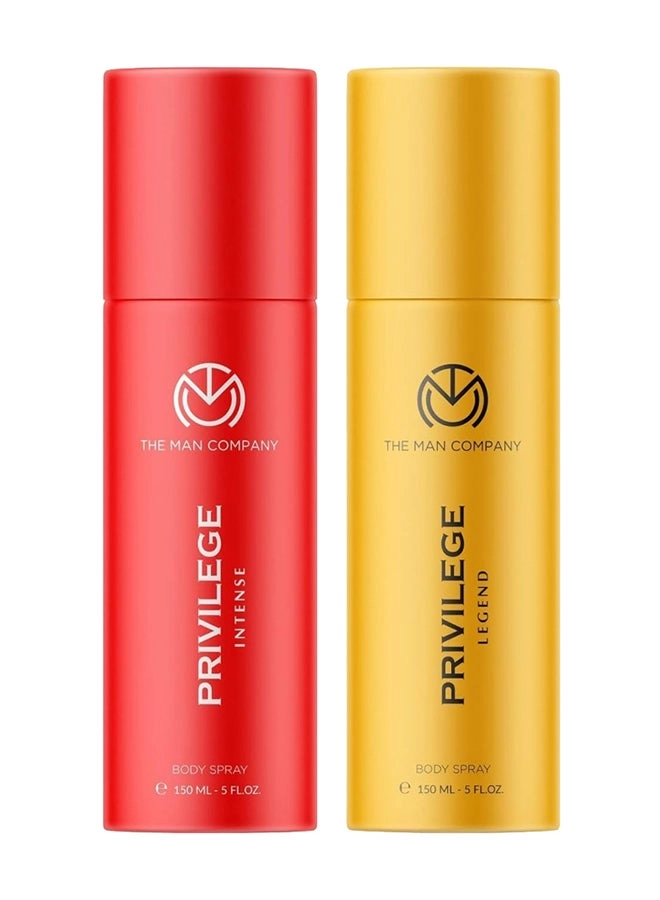The Man Company Privilege Active Deodorant For Men Pack