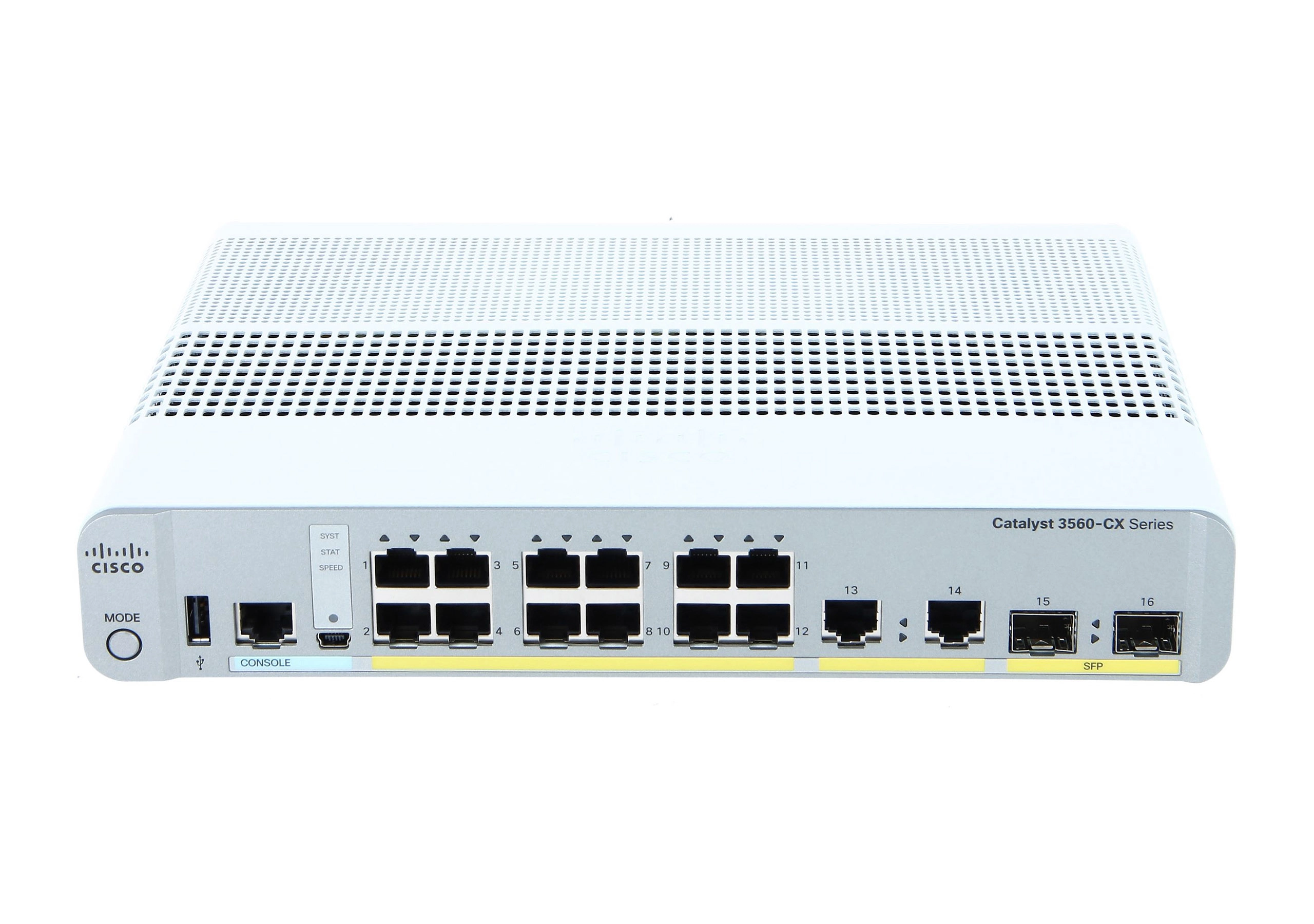 WS-C3560CX-12PC-S 12-ports