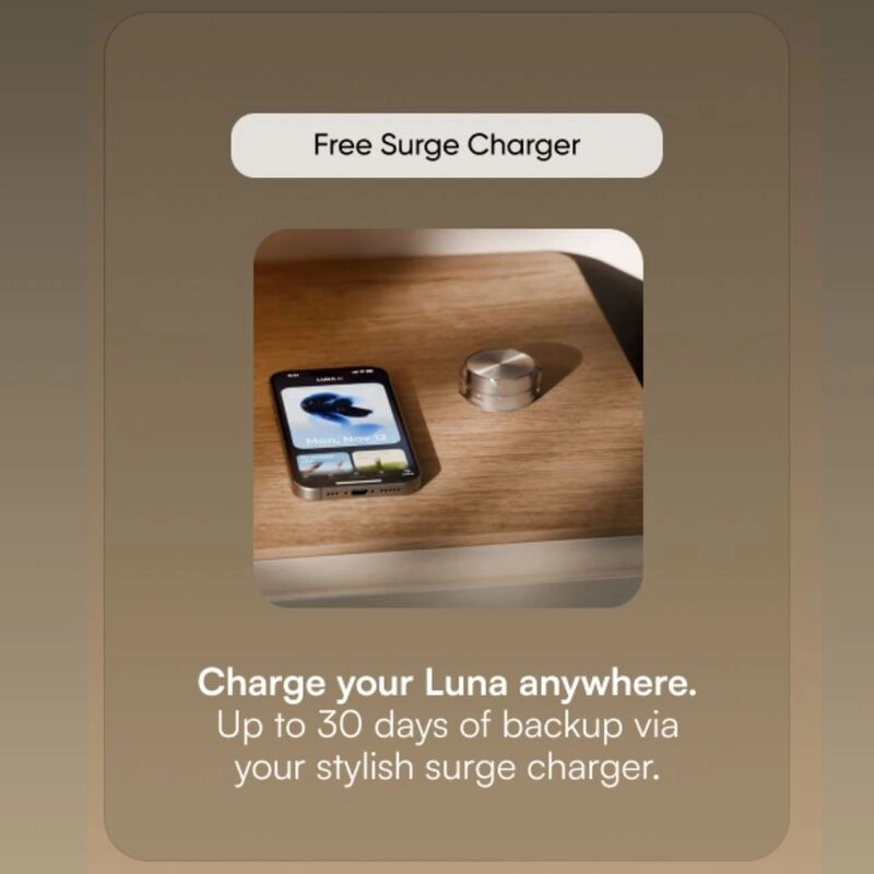 Luna Smart Ring Gen 2.0 - Size 9