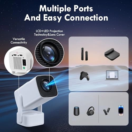 Portable Projector 280 ANSI LM 1920x1080P