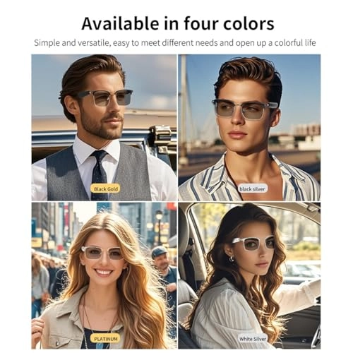 Smart Bluetooth Glasses - Bluetooth 5.4 Polarized 6h battery