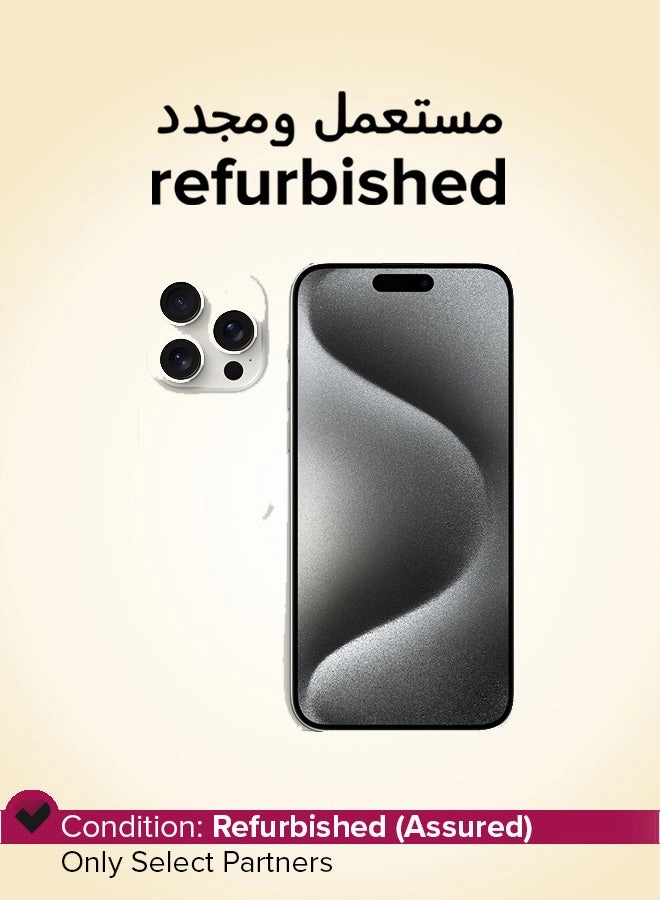 (Refurbished) iPhone 15 Pro Max - 256GB