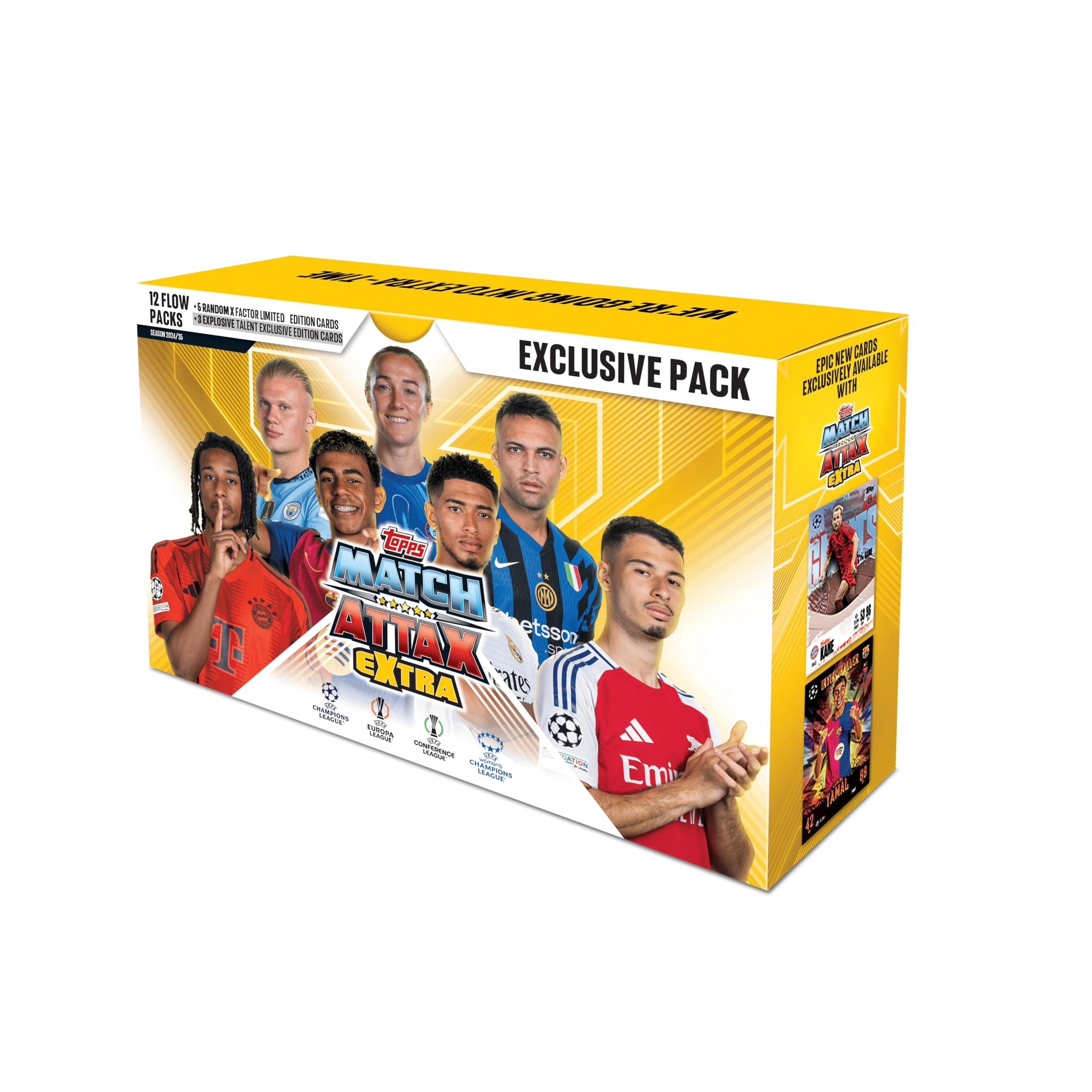 Topps UCL & WUCL Match Attax Extra - English 92pcs