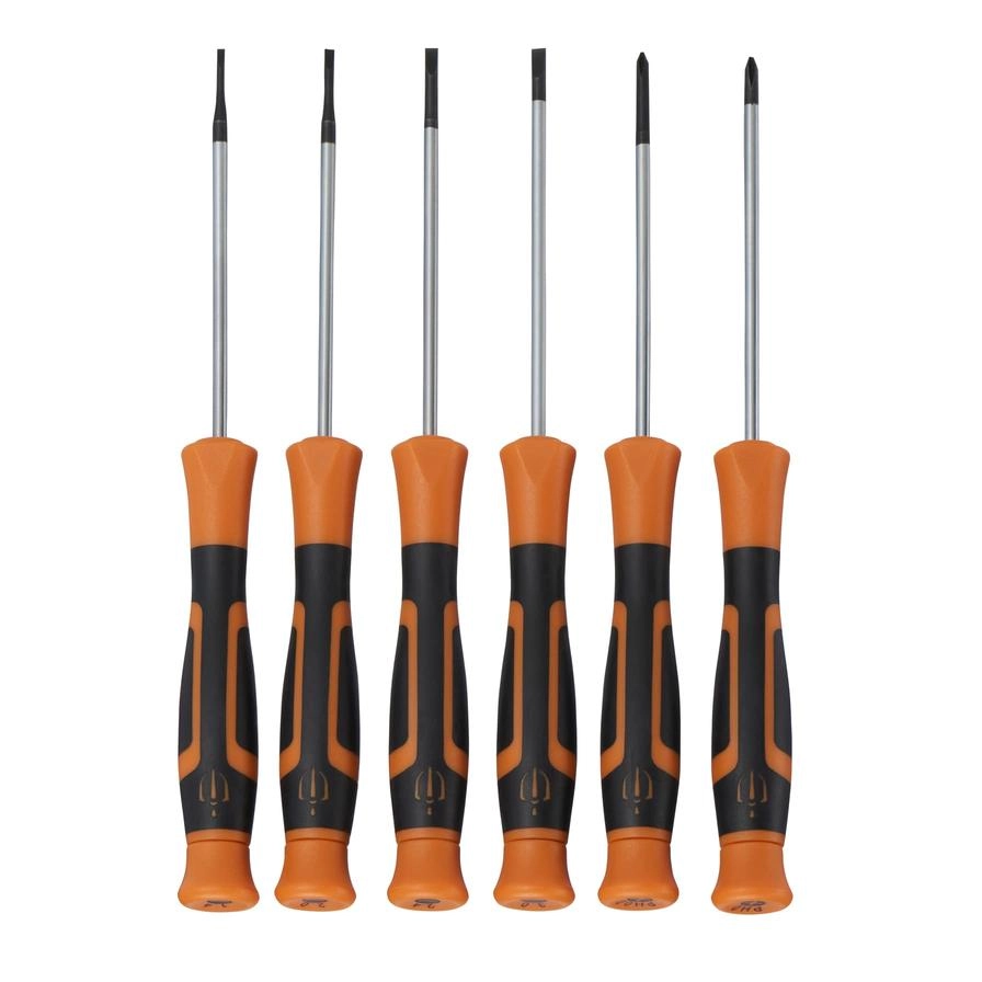MAGNUSSON SCS22 Precision Slotted and Phillips Screwdriver Set (6 Pcs)