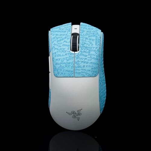 Mouse Grip Tape - Compatible Razer Deathadder V3 Pro CS Blue 0.3 mm