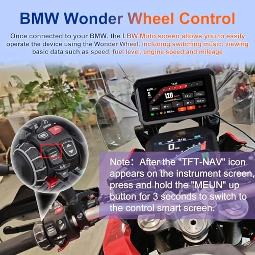6 Motorcycle CarPlay GPS Navigation - 6 inch