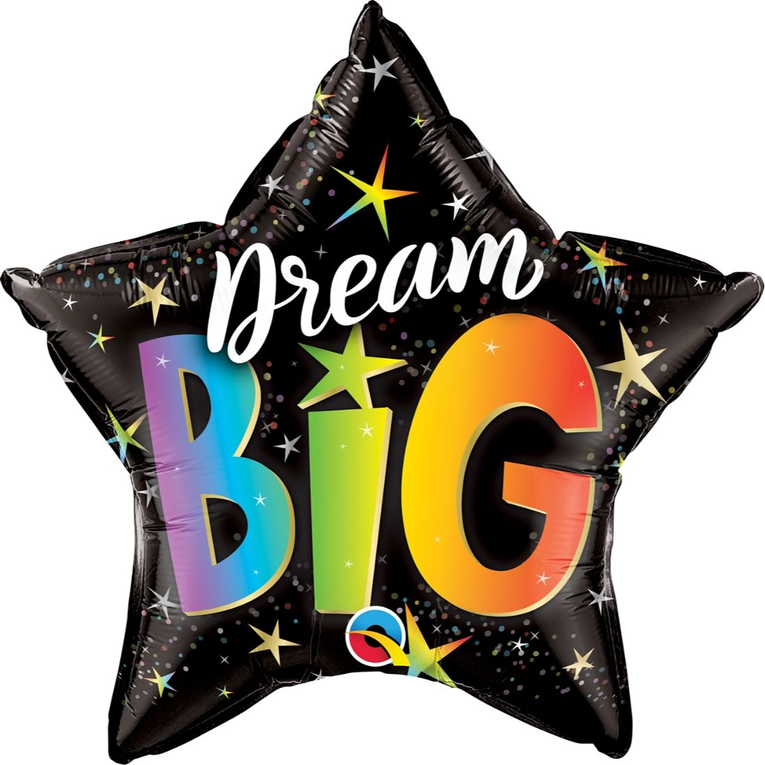 Qualatex Star Dream - 20 Inch Foil Black