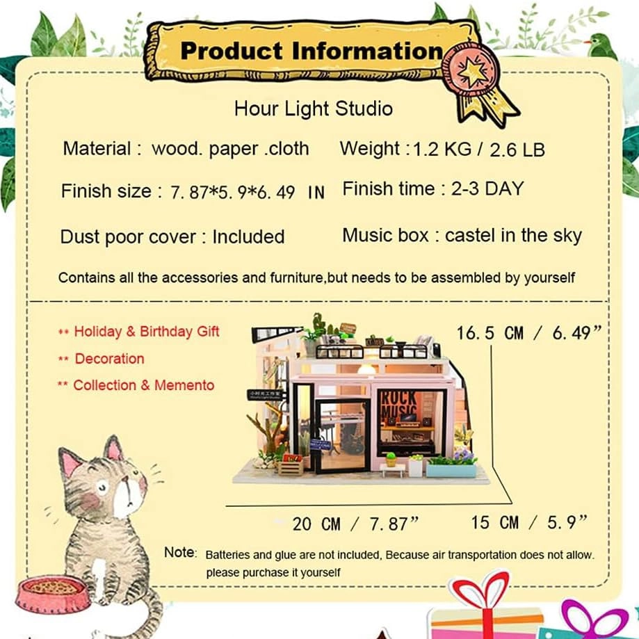 Miniature Dollhouse Kit - Pet Club