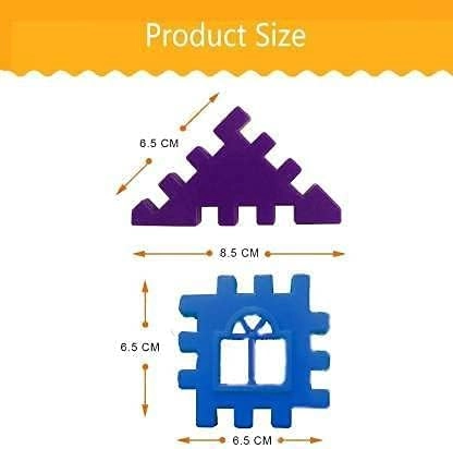 My Happy House Home Building Blocks - 72 pcs